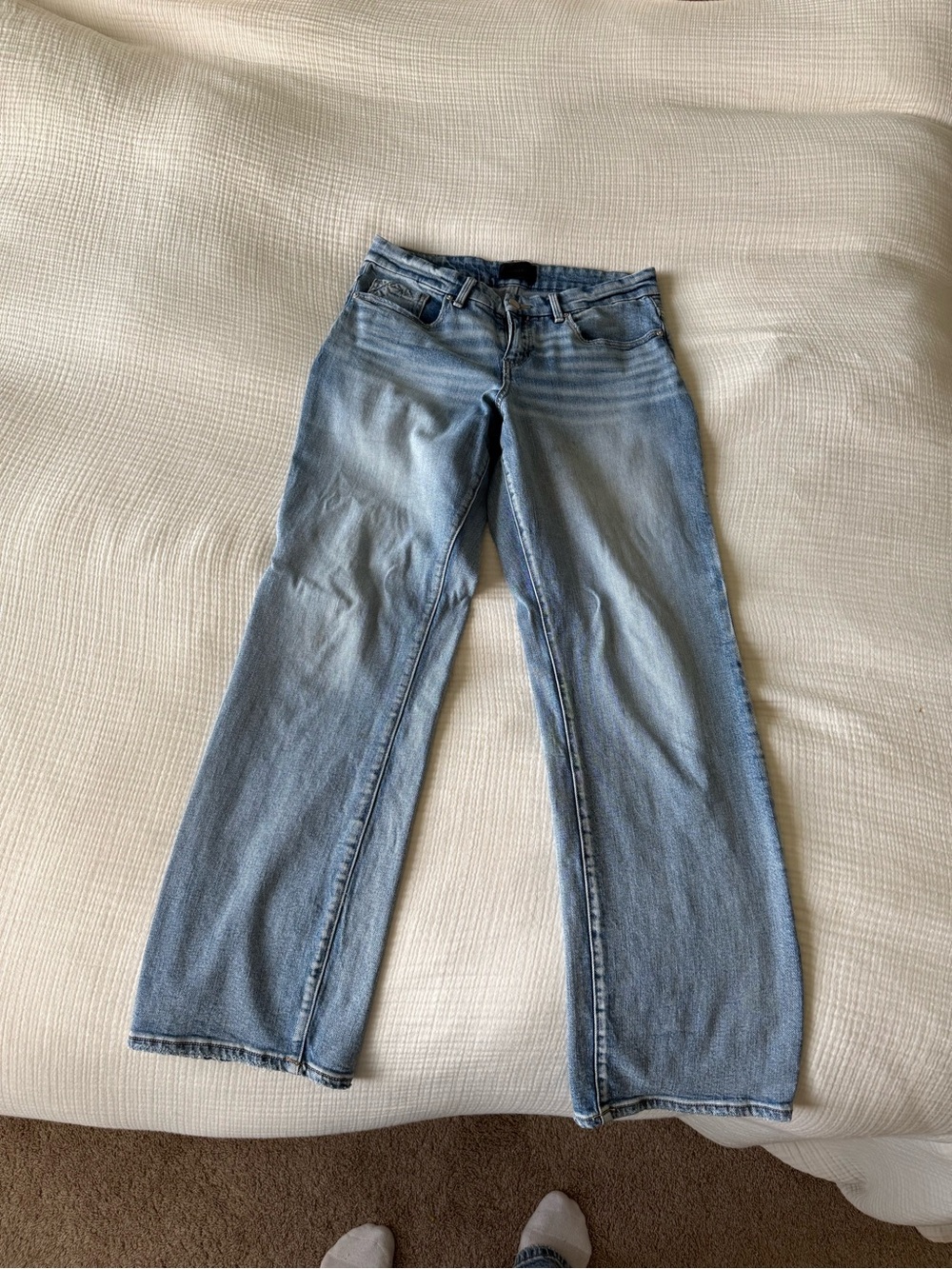 Buckle Light Blue Bootcut Jeans